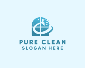 Window Cleaning Hoover  logo design