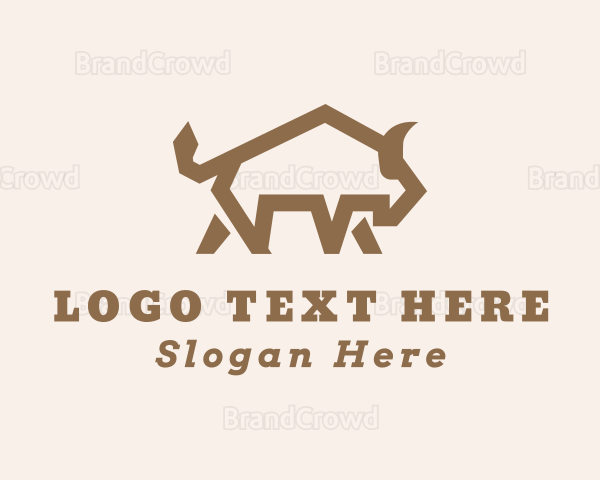 Bull Bison Farming Logo