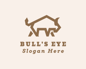 Bull Bison Farming logo design