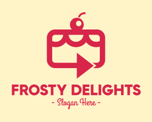 Icing - Cherry Cake Delivery logo design