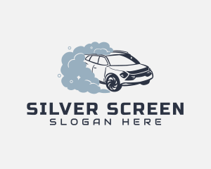 Suv - Auto Detailing Cleaning logo design