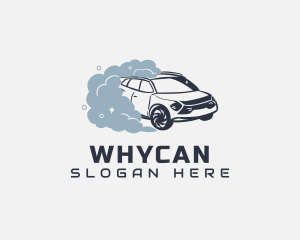 Suv - Auto Detailing Cleaning logo design