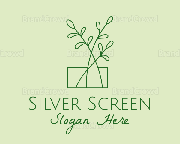 Green Plant Seedlings Logo