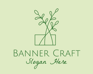 Green Plant Seedlings  logo design