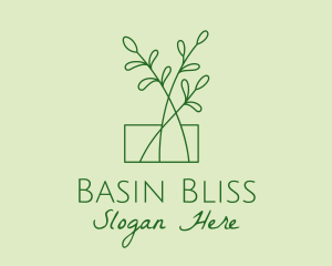 Green Plant Seedlings  logo design