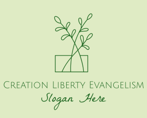 Green Plant Seedlings  logo design