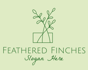 Green Plant Seedlings  logo design