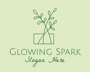 Green Plant Seedlings  logo design