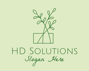 Green Plant Seedlings  logo design