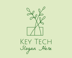 Green Plant Seedlings  logo design