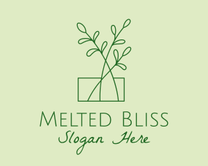 Green Plant Seedlings  logo design