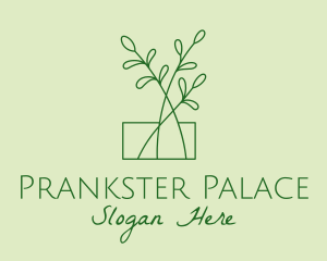 Green Plant Seedlings  logo design