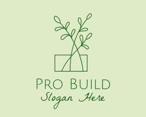 Green Plant Seedlings  logo design