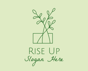 Green Plant Seedlings  logo design