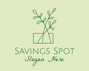 Green Plant Seedlings  logo design