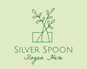 Green Plant Seedlings  logo design