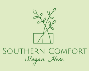 Green Plant Seedlings  logo design