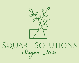 Green Plant Seedlings  logo design