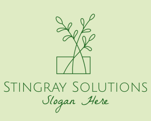 Green Plant Seedlings  logo design