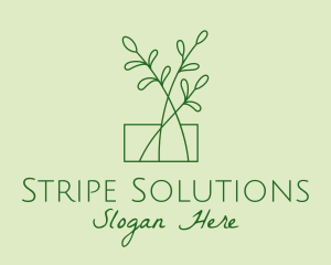 Green Plant Seedlings  logo design