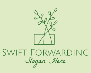 Green Plant Seedlings  logo design