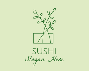 Green Plant Seedlings  logo design