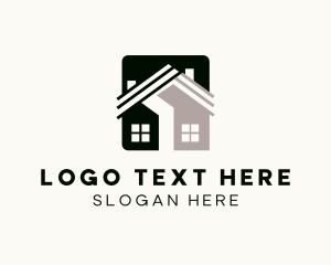 Architecture - House Roofing Architecture logo design