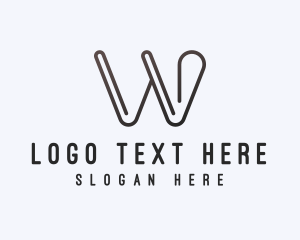 Financing - Consulting Firm Letter W logo design