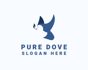 Religious Dove Freedom logo design