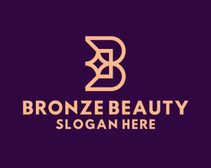 Beauty Agency Letter B logo design