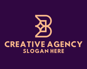 Agency - Beauty Agency Letter B logo design