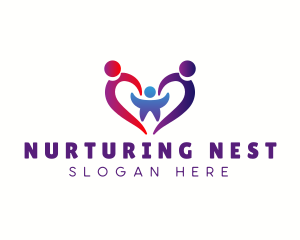 Parenting - Family Parenting Support logo design