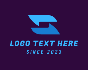 Factory - Modern Letter S logo design