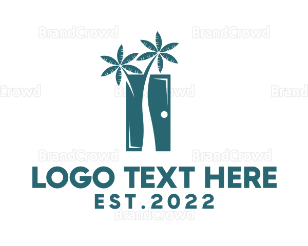 Palm Tree Door Logo