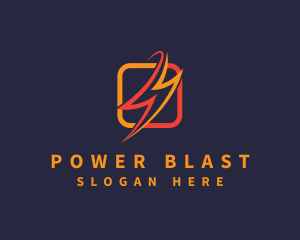 Electric Power Volt logo design