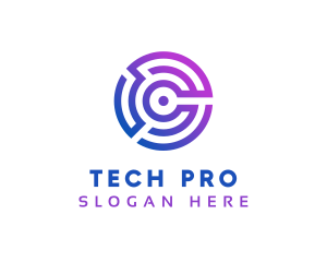 Tech - Modern Tech C logo design