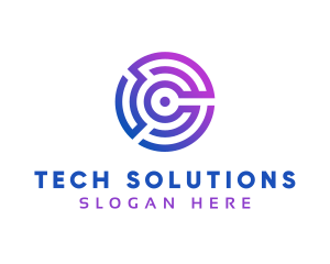 Tech - Modern Tech C logo design