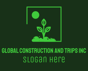Produce - Green Plant Gardening logo design