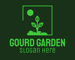 Green Plant Gardening logo design