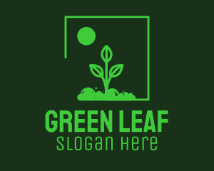 Plant - Green Plant Gardening logo design