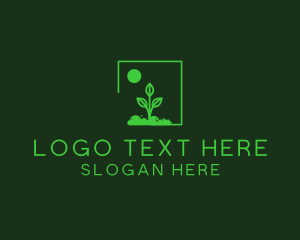 Gardener - Green Plant Gardening logo design