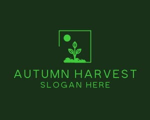 Green Plant Gardening logo design