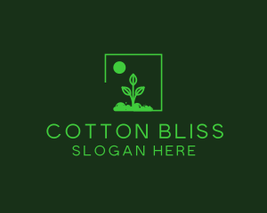 Green Plant Gardening logo design