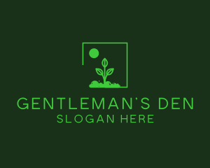 Green Plant Gardening logo design