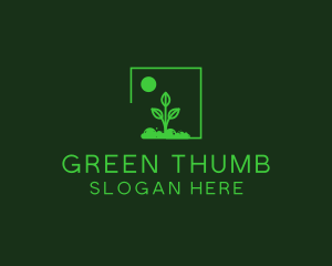 Gardener - Green Plant Gardening logo design