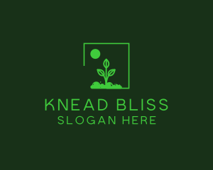 Green Plant Gardening logo design