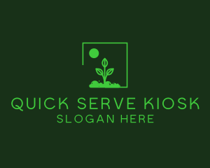 Green Plant Gardening logo design