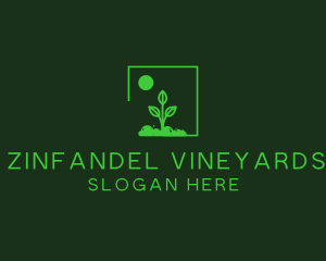 Green Plant Gardening logo design