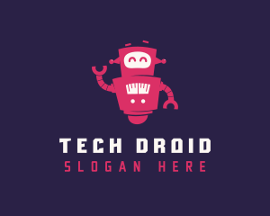 Droid - Video Game Robotics logo design