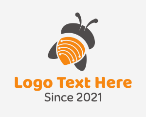 Bug - Honey Bee Circuit logo design